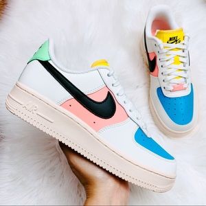 Nike Air Force 1 Sail Multi Nude Pastel